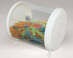Barrel Spoon Holder - Holds 1000 spoons - White